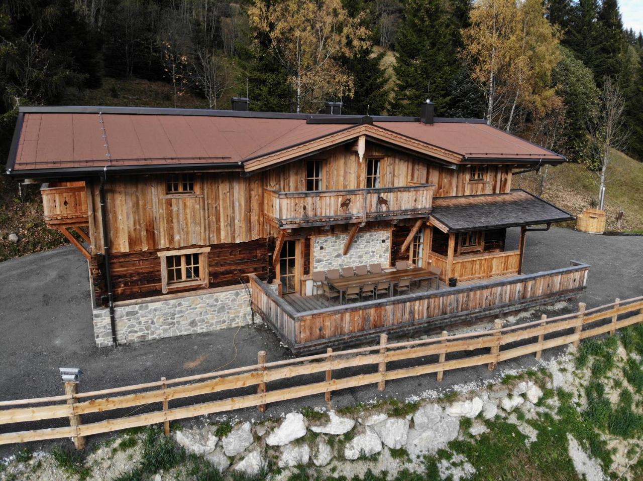 Villa Almhuette Lengau à Saalbach-Hinterglemm Extérieur photo